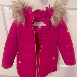 Michael Kors Girls size 4T Pink Coat